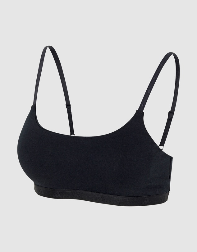 adidas Sportswear - Active Essentials Wirefree Cotton Scoop Bralette