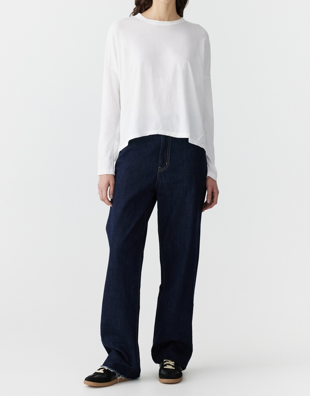 Bassike - Circle Long Sleeve T-Shirt