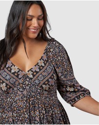 The Poetic Gypsy - On a Whim Midi Dress