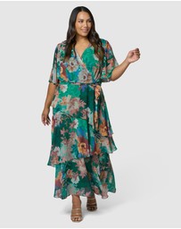 Pink Dusk by Curve Project - Hypnotic Maxi Dress