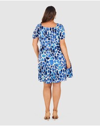 Love Your Wardrobe - Mae Square Neck Dress