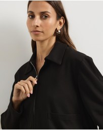 Atmos&Here - Lenix Tailored Bomber Jacket