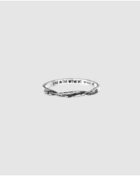 Haze & Glory - ICONIC EXCLUSIVE - Ring - Live in the Moment - 925 Sterling Silver