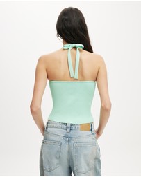 Cotton On - Knit Halter Vest