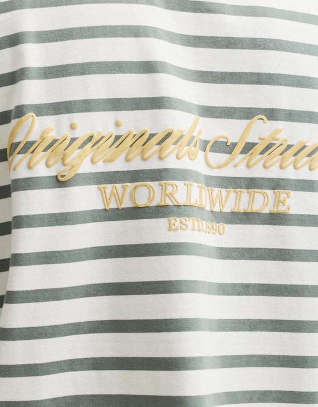 Jack & Jones - Jor Norrebro Stripe Tee LS Crew Neck