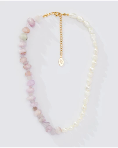 8 Other Reasons - Split Pearl Choker