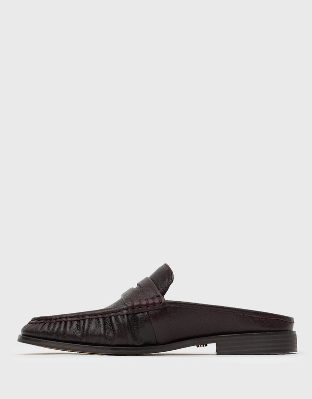 Betts - Harlow Leather Mule Loafers
