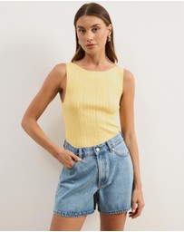 Atmos&Here - Arna Sleeveless Knitted Top