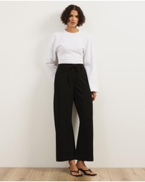 Atmos&Here - Bella Cuff Tab Pants
