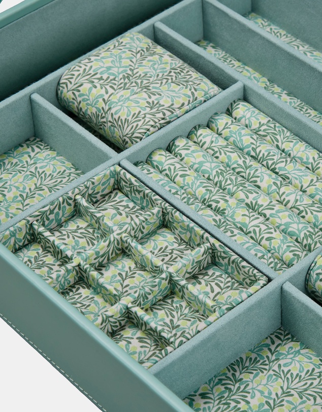 Wolf - WOLF Sophia Jewellery Box with Window Jade Fruit Botanical