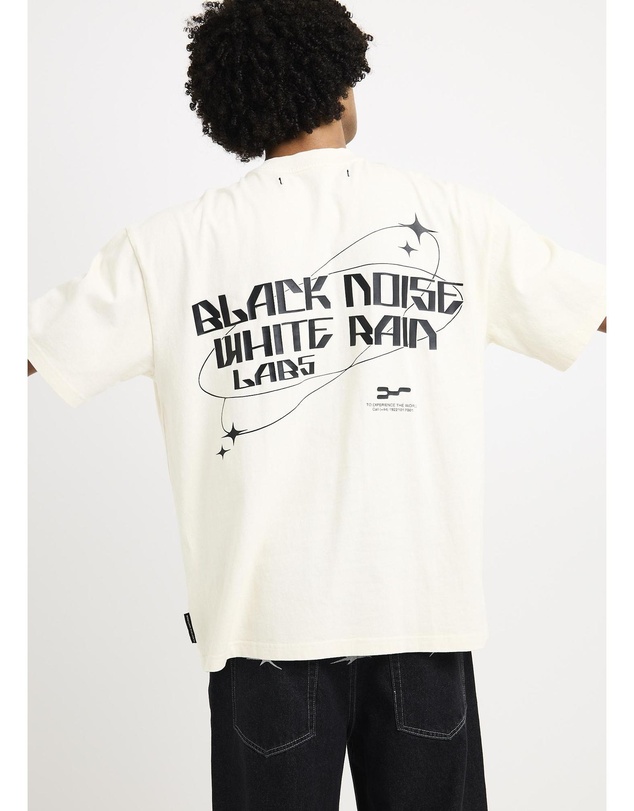Black Noise White Rain - Prime T-Shirt