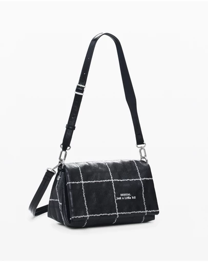Desigual - Medium shiny crossbody bag