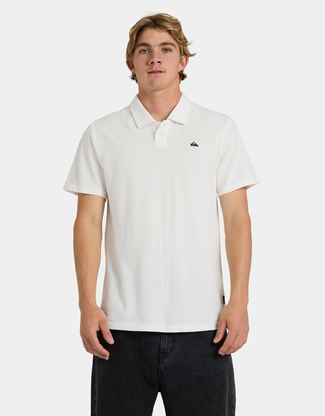 Quiksilver - Mens Mw Pique Polo Short Sleeve Shirt