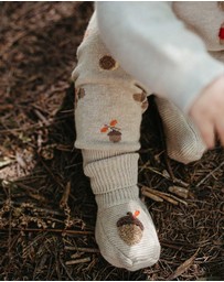 Purebaby - Magical Forest Knitted Bootie -Kids-Babies