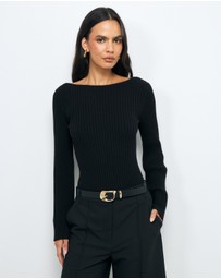 AERE - Sarai Organic Cotton Knit Top