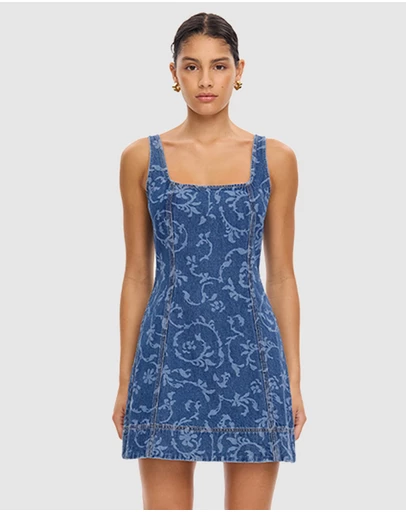 KIVARI - Oriana Denim Dress