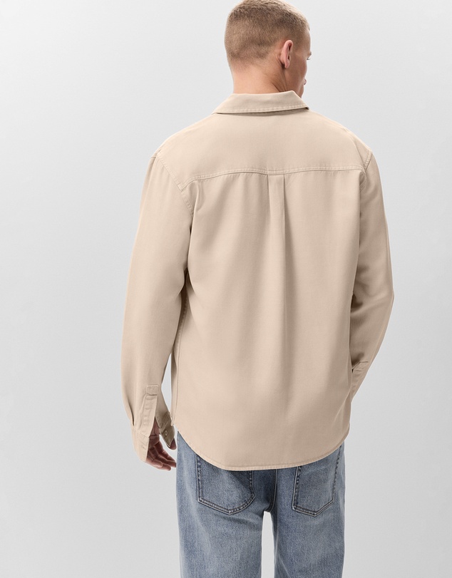 UNISON - Cotton Lyocell Relaxed Fit Shirt