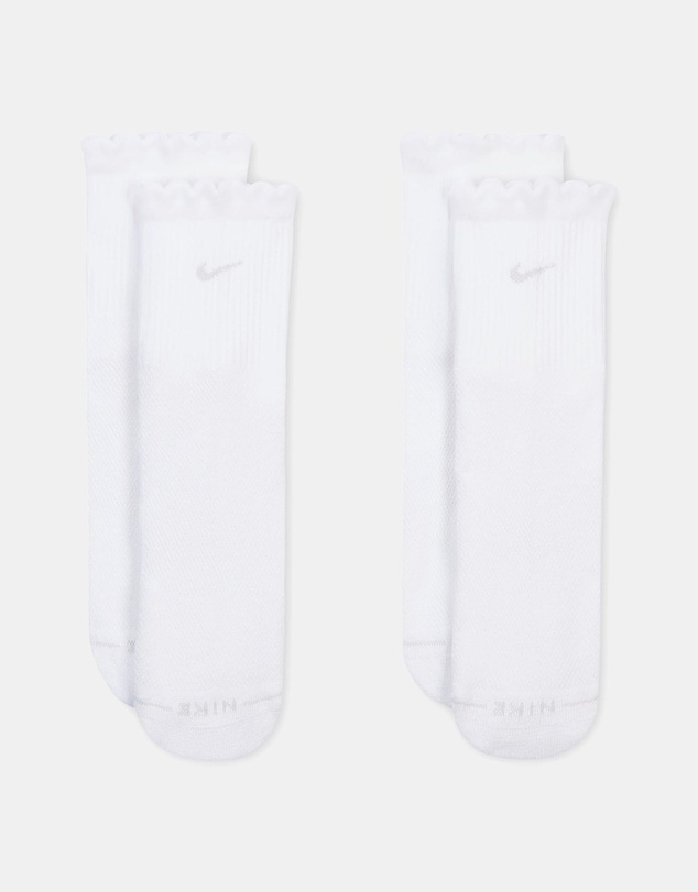 Nike - Nike 2-Pack Everyday Elevated Mid-Crew Socks