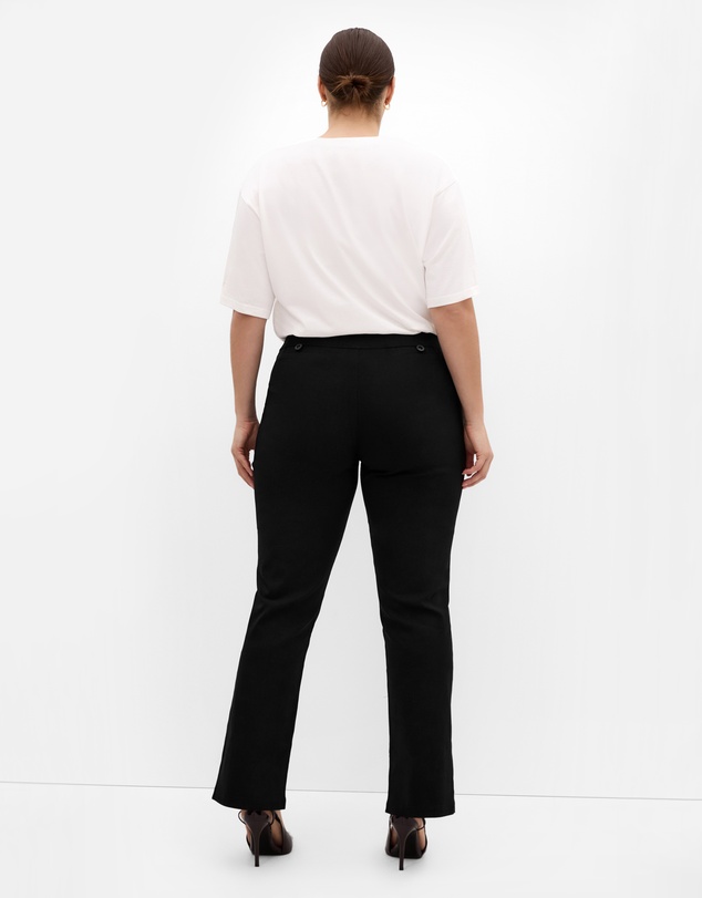 City Chic - Plus size Smart Bengaline Pant - black