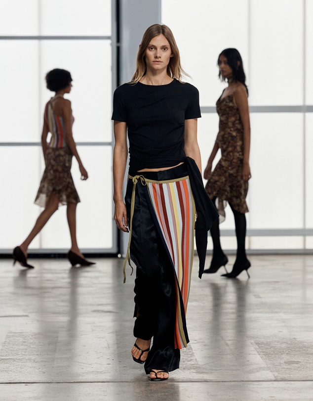 Third Form - Rhythm Knit Wrap Skirt
