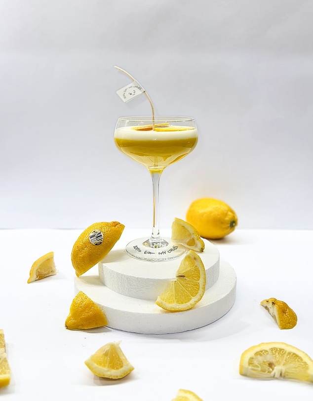 Don't Eat My Candle - Limoncello Martini Cocktail Candle - Triple Pour (310g)