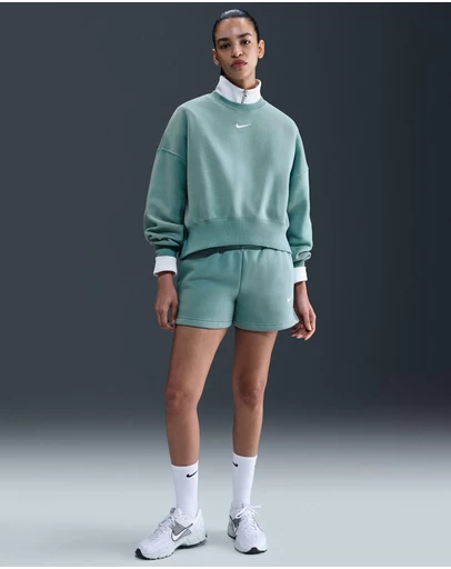 Nike - Sportswear Phoenix Fleece Over-Oversized Crew-Neck Sweatshirt