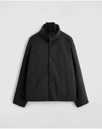 COS - Padded Funnel-Neck Down Jacket