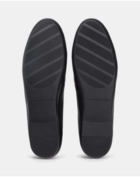 Tommy Hilfiger - Martina Hilfiger Smooth Leather Ballet Flats - Women's