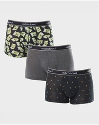 Mitch Dowd - Mens Funny Money Trunk 3 Pack