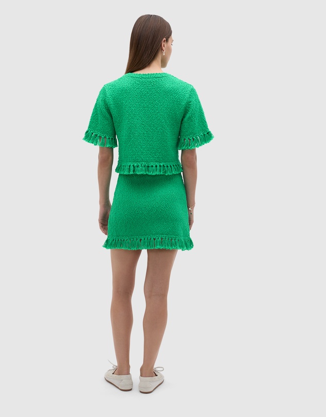 Seed Heritage - Boucle Tassel Mini Skirt