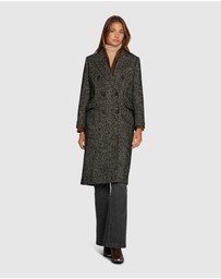 Belle & Bloom - Wherever I Go Tweed Coat