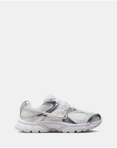 White, Metallic Silver & Metallic Platinum