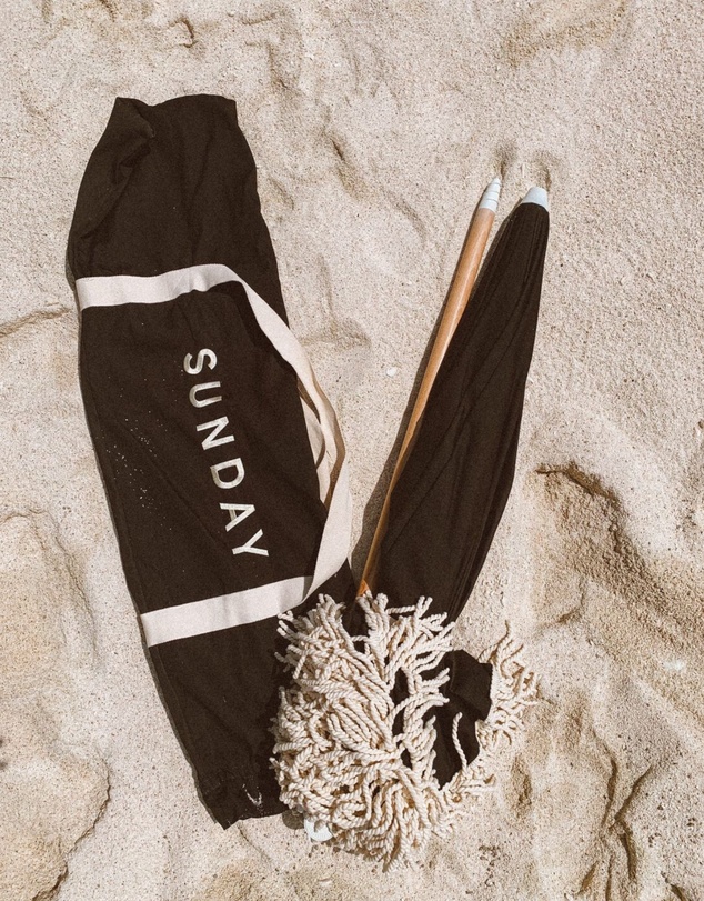 Sunday Supply Co - Black Rock Beach Umbrella