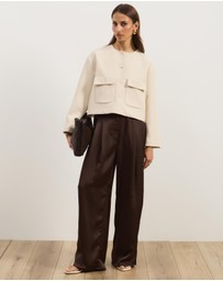 Atmos&Here - Sorelle Cropped Tailored Jacket