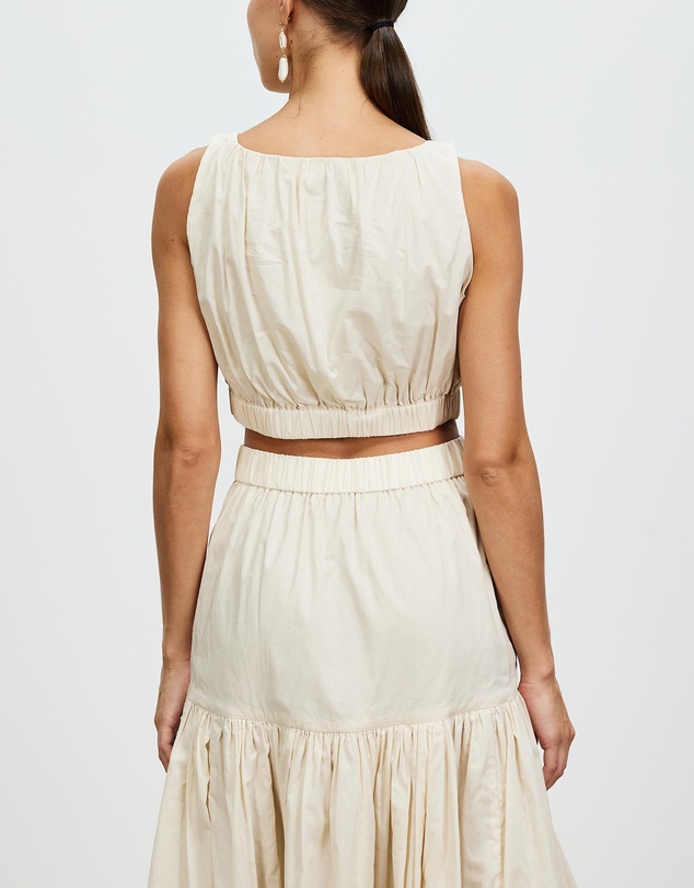 Sofia Irina - Elasticated Crop Top