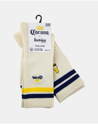 American Needle - Corona Good Vibes Sneaker Sock 2 Pack
