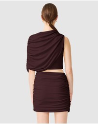 Elliatt - Simone Cape Mini Dress