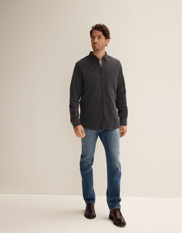Trenery - Regular Light Wash Jean in Faded Blue