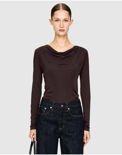 ARKET - Draped Neckline Top