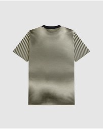 Fred Perry - Fine Stripe Heavy Weight T-Shirt