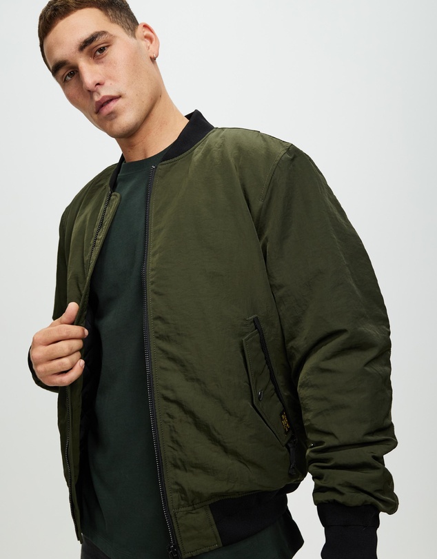 Superdry - Military Hooded MA1 Bomber Jacket