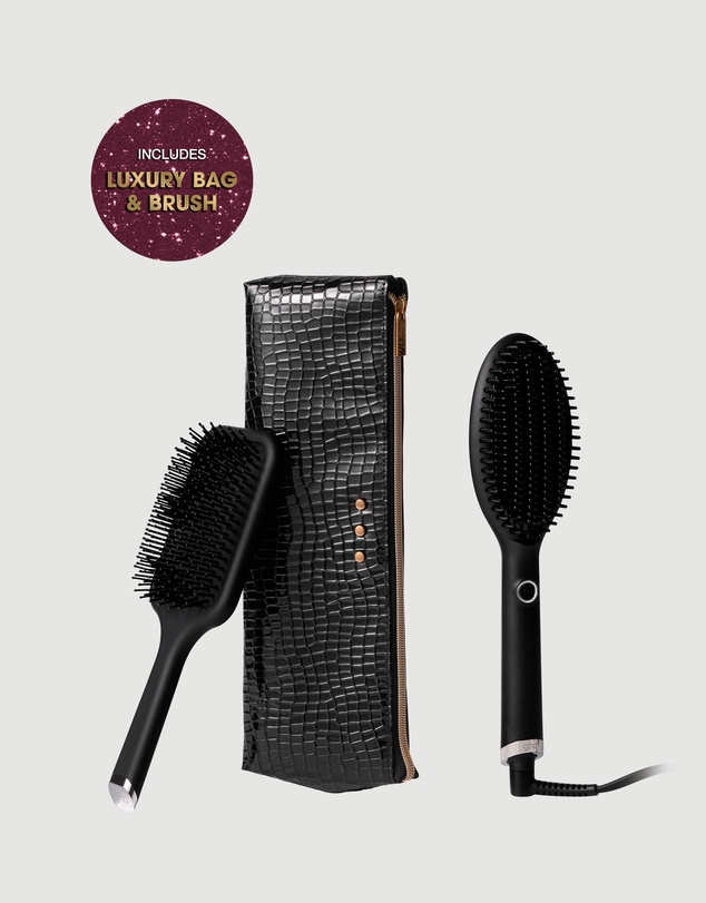 ghd - glide™ Professional Smoothing Hot Brush Gift Set in Black (Valued at $392)