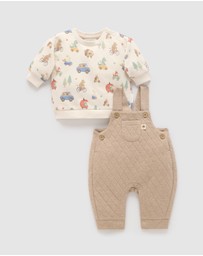 Purebaby - Windcheater Overall Set -Kids-Babies