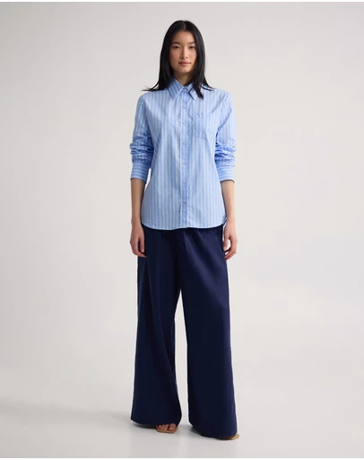 Oxford - Adrienne Cotton Stripe Shirt