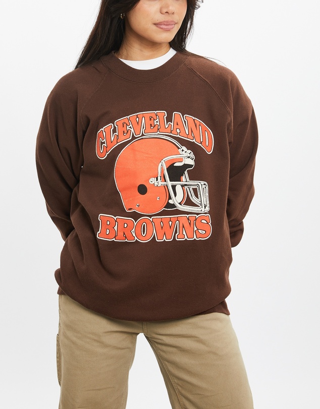 Vintage by The Real Deal - Pre Loved - 80s NFL Cleveland Browns Sweatshirt