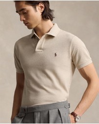 Polo Ralph Lauren - Custom Slim Fit Mesh Polo Shirt