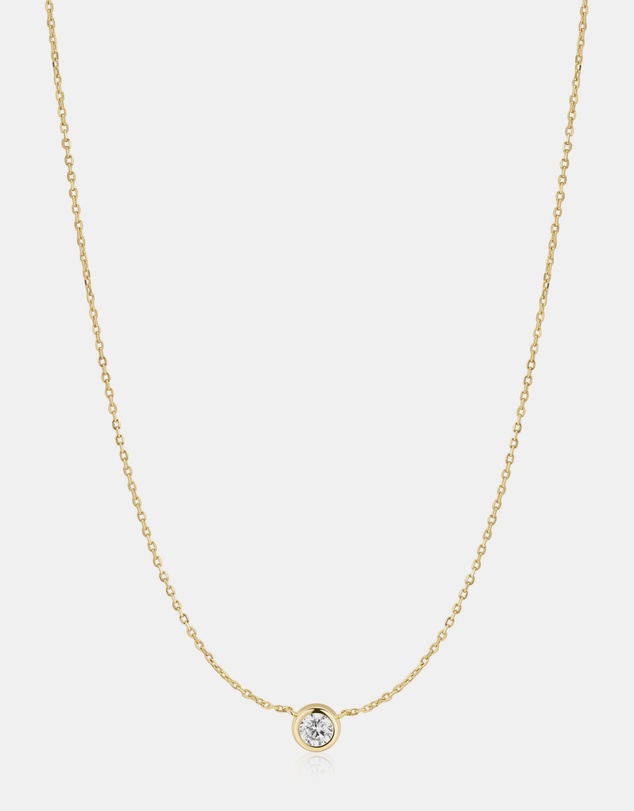 Ania Haie - Ania Haie Gold Solitaire Necklace