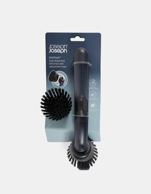 Joseph Joseph - SinkTech™ Soap-dispensing Dish Brush with Replacement Head