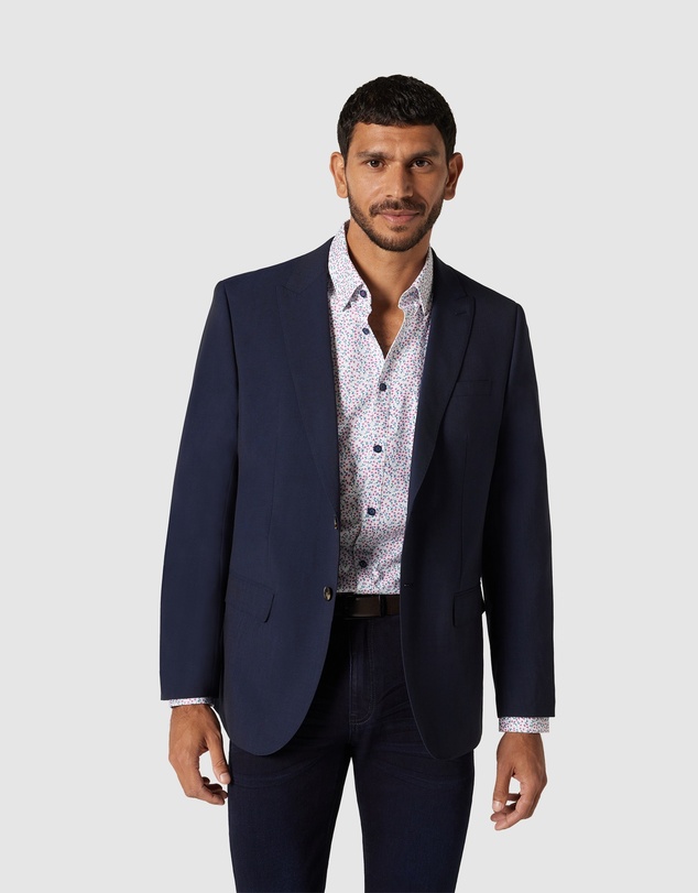 Politix - Wool Blend Regular Stretch Premium Tailored Jacket