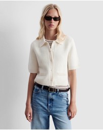 & Other Stories - Knitted Short-Sleeve Cardigan
